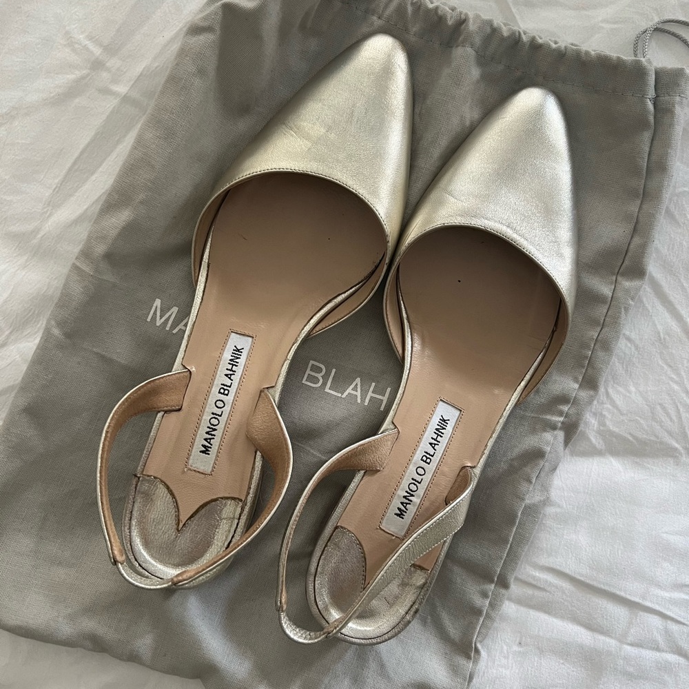 Manolo mini heels